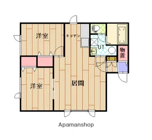 ブルーム【2階】の間取り