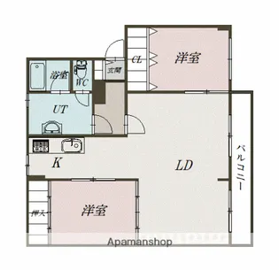西尾アネックス【1階】の間取り