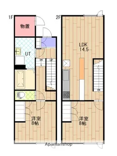 I.M.S B棟【C号室】の間取り