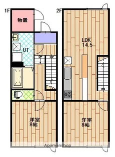 I.M.S B棟【D号室】の間取り