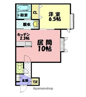 ニューエスパニア10Ⅱ【1階】の間取り
