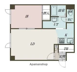 アポロ【1階】の間取り