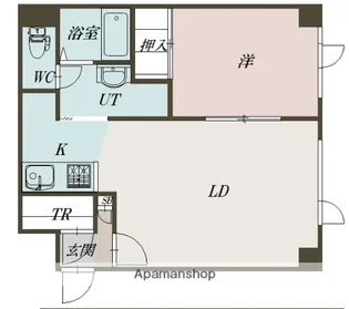 アポロ【3階】の間取り