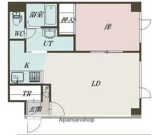 アポロ【3階】の間取り