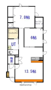 サクラB棟【2階】の間取り