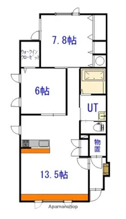 サクラB棟【2階】の間取り