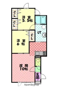 チェリー1 2【1階】の間取り