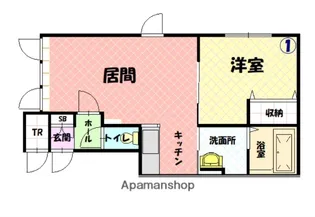 グランオアシスA【1階】の間取り