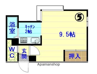 フローラ【1階】の間取り