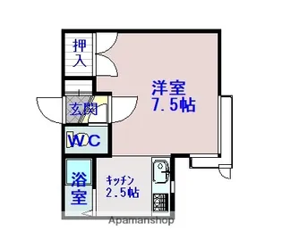 フローラ【2階】の間取り