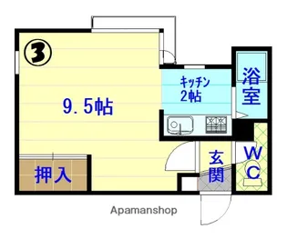 フローラ【1階】の間取り