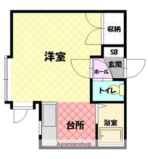 フローラ【1階】の間取り