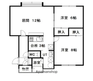 マルセラ【1階】の間取り