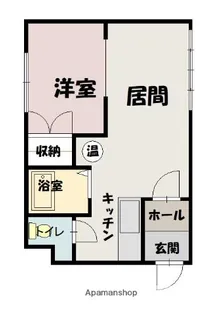 メゾンドフォレ【2階】の間取り