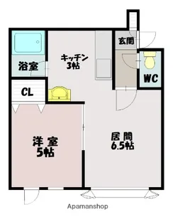 プレキャトランⅡ【1階】の間取り