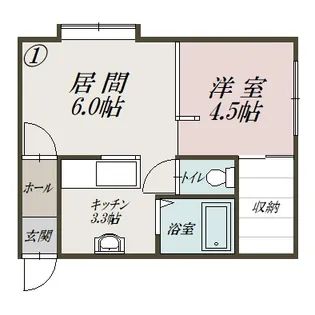 ハイステンフルーン A【2階】の間取り