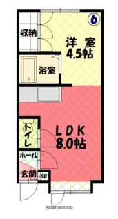 エスポアール【1階】の間取り