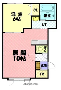 イースアヴァロン【2階】の間取り