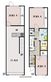 ATEENA3 23Ⅰ【1階】の間取り