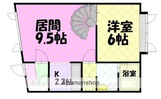 PRESIDENT C【2階】の間取り