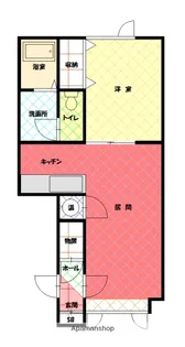アイリス【202号室】の間取り