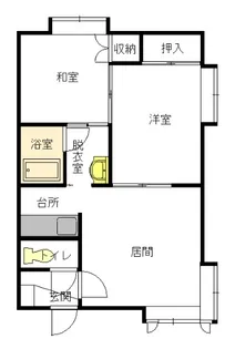 プレステージ【2階】の間取り