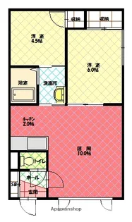 ルミエール【2階】の間取り