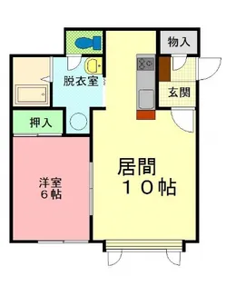 ブラザー【2階】の間取り