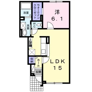 グランボヌールⅠ【1階】の間取り