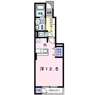 ミラージュB【1階】の間取り