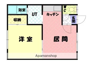 永山8・8コーポ【103号室】の間取り