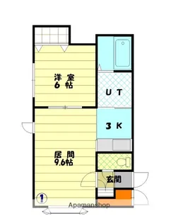 アルムス【201号室】の間取り