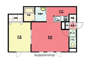 BEMIND【1階】の間取り