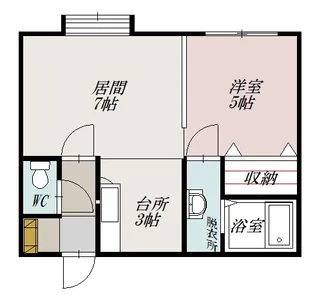 リチネス東光【1階】の間取り