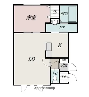 シンフォニー東光【2階】の間取り