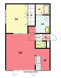 ハイグランド1【2階】の間取り