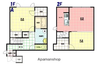 アリュール忠和【1階】の間取り