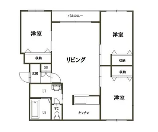 スプランドゥール【103号室】の間取り