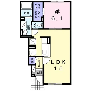 POLARIS STATION【1階】の間取り