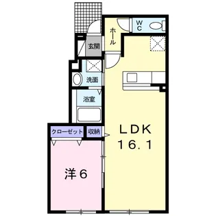 プレリュード【1階】の間取り