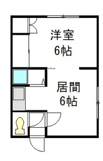 新富11ハイツ【207号室】の間取り