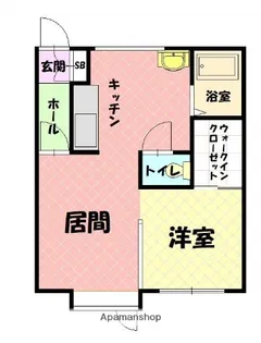 フロンティア永山Ⅱ【2階】の間取り