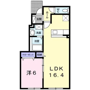 エシャロット【1階】の間取り