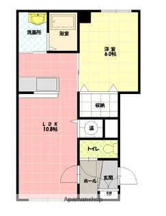 ベイクリスタル【3階】の間取り
