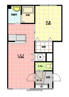 ベイクリスタル【3階】の間取り