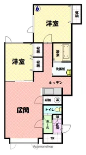 ABUNDANTC(アバンダント)【1階】の間取り