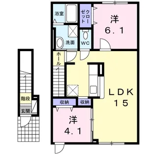 蔵Ⅱ【2階】の間取り