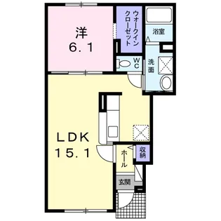 シャイニスターⅧ【1階】の間取り
