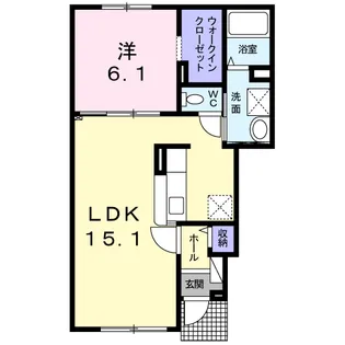シャイニスターⅧ【1階】の間取り
