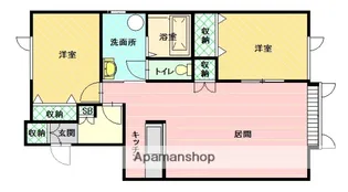 HYPERION【201号室】の間取り